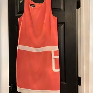 Peach dress